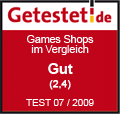 trade-a-game.de erhält im Test die Note Gut (2,4)