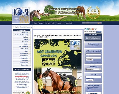 Horsestar.de - Startseite