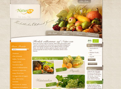 Natur.com Startseite