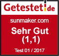 Sunmaker.com Testsiegel