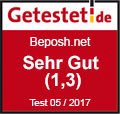 Beposh.net Testsiegel