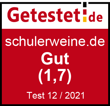 Testnote 1,7 schulerweine.de (08/2021)